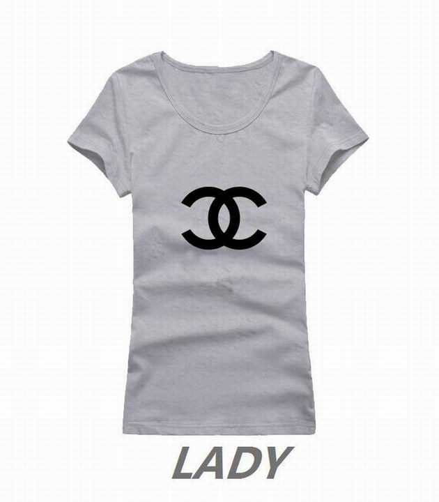 Chanel short round collar T woman S-XL-035